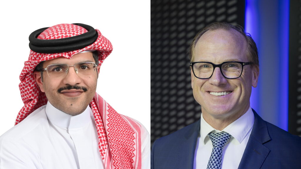 L-R: Ali Isa Al Yaham, Chief Technology Officer of Zain Bahrain and Nicolas Blixell, Vice President and Head of Gulf Council Countries at Ericsson Middle East and Africa